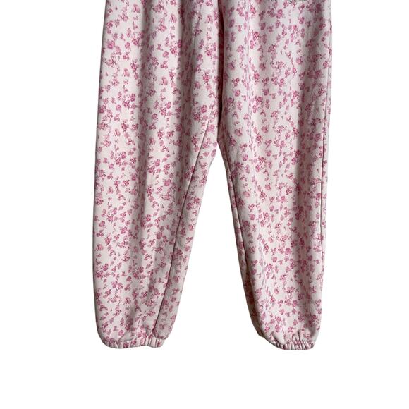 LoveShackFancy  x Gap Kids Pink Floral Sweatpants Jogger Limited Edition Girls L - Picture 6 of 11